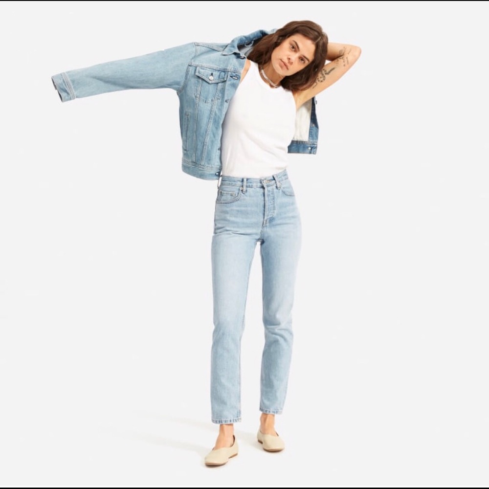 Everlane Original 90s Cheeky Straight Leg Jeans